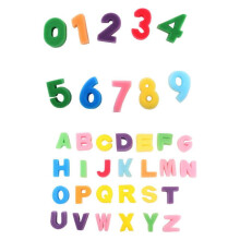 Sada pečiatok s hubkami AZ Letters and 0-9 Numbers