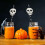 Χάρτινα καλαμάκια για Halloween για διακόσμηση τραπεζιού με γλυκά 50 τεμάχια 5