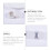 Leifggao flat ring bell boxes plastic toy accessory 50 pcs 6