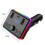 Bluetooth Car Adapter with FM Transmitter USB Charger LED 3