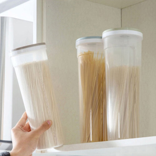 Limei plastic spaghetti storage container with locking lid 2