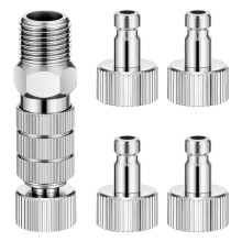Kit adaptateur pour aérographe, raccords métalliques, 1 pièce