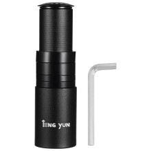 Aluminum bike stem extender 1 piece