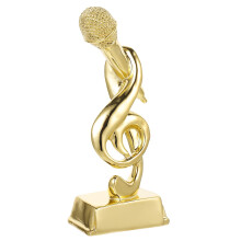 Bureaumicrofoontrofee voor karaoke en feestjes
