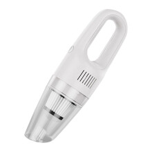 Aspiradora portátil inalámbrica para uso en seco y húmedo, recargable por USB.