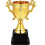 Mini trophée en plastique doré pour fêtes (1 pièce) 1
