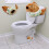 Viflosae Resin Toilet Bolt Covers Decorative Hide 2 Pack 5