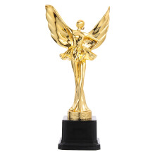 Copa trofeo dorada para niñas, recuerdo de fiesta, 1 unidad
