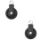 Pull-down pulley attachment for fitness exercise 2 pcs 1