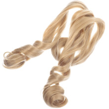 Peluca rizada francesa, cabello preestirado para trenzar, 24 pulgadas.