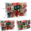 Christmas Tree Ornament Set Red Green Gold 132pcs 3