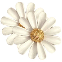 Pendientes de botón con diseño de flor de margarita para mujer de Eease - Pendientes de cartílago y de poste