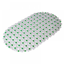Covoraș de baie transparent antiderapant Prettyui din PVC cu ventuze