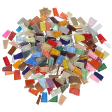 Glass Mosaic Tiles Mixed Shapes 1 Pack