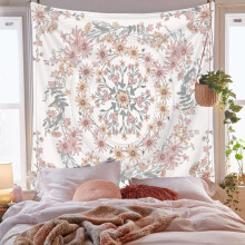 Tapisserie murale colorée pour chambre à coucher ou salon1