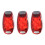 Eease LED tail lights rechargeable 3-piece 1