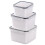 Donemore fruitbewaarcontainers voor de koelkast, 3 stuks 2
