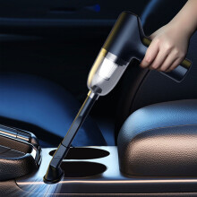 Aspirador de pó automotivo sem fio RnemiTe-amo, preto.
