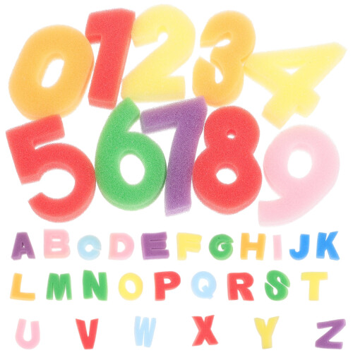 Aakkos- ja numeromaalaussienisarja 26 kpl
