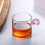 Tasse à thé en verre avec anse (1 pièce) 1