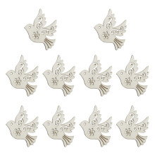 Felii de lemn pentru păsări Ease, 10 buc., 36x37mm