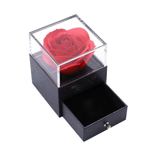 Artificial Rose Gift Box Preserved Handmade1Piece