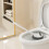 Scopino per WC con supporto e 2 spazzolini 1