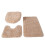 Konghyp bathroom rug set soft non-slip 3-piece 5