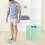 MERILER digital body scale with temperature measurement and 2