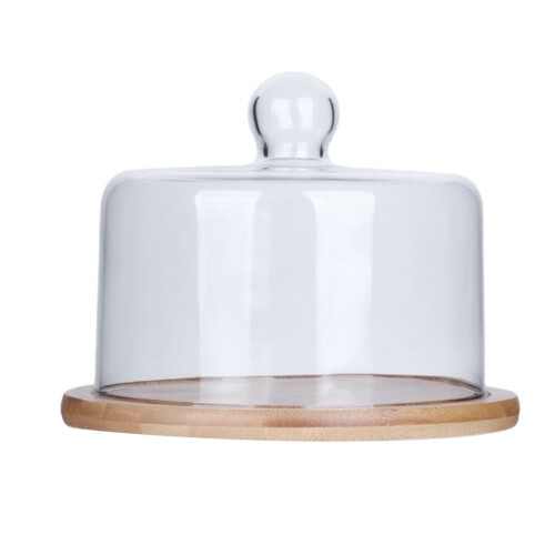 Glass Platter Cover for Cake, Dessert, and Fruit Display 1