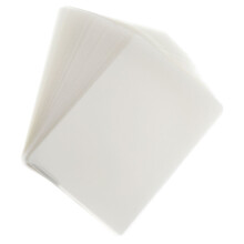 Waterdichte plastic lamineerfolie, 100 vellen.