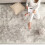 Plush Turquoise Green Kitchen Rug 63x60 in 7