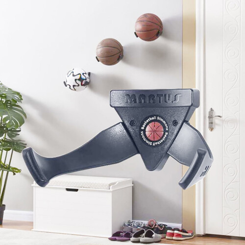 Förvaringslåda för basketbollsdisplayvägg