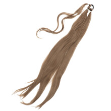 Extensión de coleta trenzada con goma para el pelo