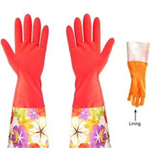 Dishwashing Fleece Gloves Warm Kitchen Household