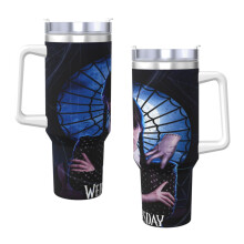 Wednesday Addams isoleret tumbler 40oz rustfrit stål