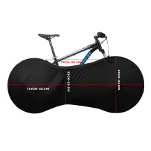 Funda elástica antipolvo para bicicleta, cubierta para la cadena de la rueda.