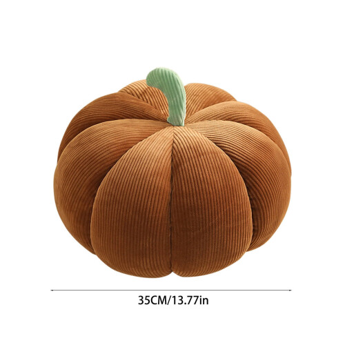 Halloween pumpkin throw pillow plush fall decor 2