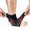 Prettyui Knöchelbandage, atmungsaktiv, elastisch, schwarz 1