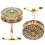 Vintage metal cufflinks for men 2 pcs 1