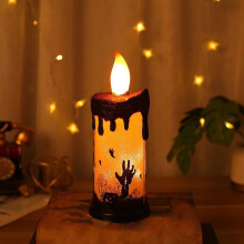 Halloween-ikkunan LED-kynttilävalot, 6 kpl