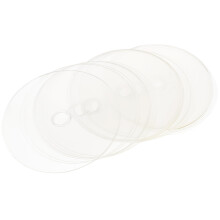 Transparent DIY Painting CDs Round Blank Discs 30 pcs