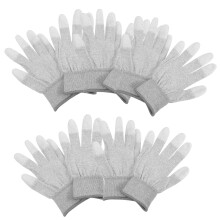 Non-slip Anti-static Fingertip Gloves 5 Pairs