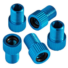 Adapter do zaworu rowerowego ze stopu aluminium, 5 szt.