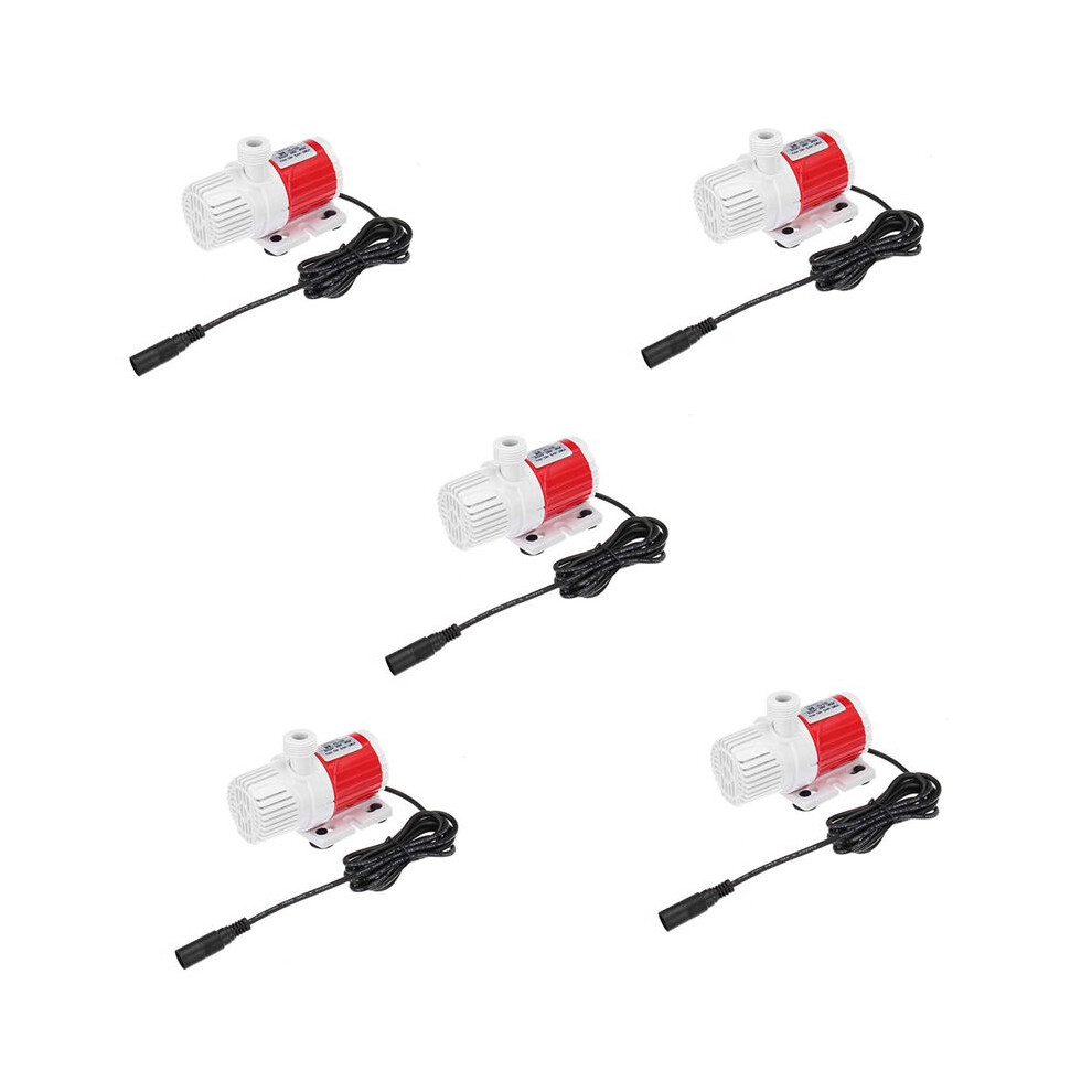 5X 20W 12V 1100L/H Submersible Water Pump Marine Controllable Adjustable Speed Water Pump Fish Tank Aquarium 6032112189681