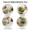 Set da tè matcha giapponese con ciotola, supporto, frusta e cucchiaino. 4