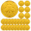 Saint Patrick's Day decorative coins plastic 100 pcs 1