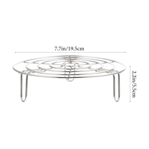 Stainless Steel Wok Rack for Steaming and Cooling 1 Pack 1