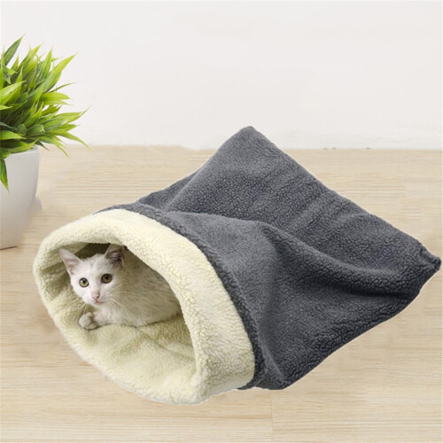 Mála Codlata Plush Uaimh Leaba Cat 1 Pacáiste