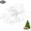 Mini S-shaped metal ornament hooks silver 60 pcs 2